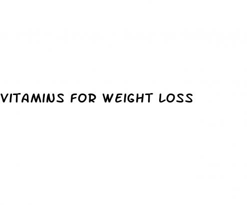 vitamins for weight loss