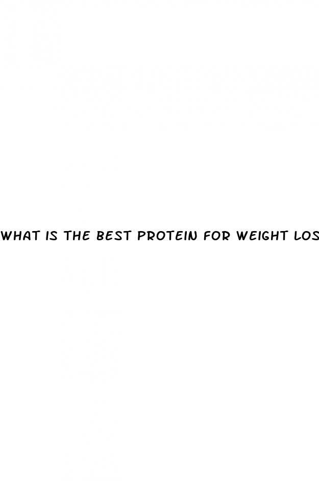 what is the best protein for weight loss