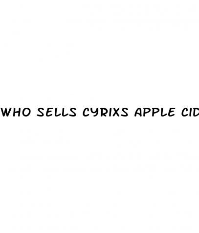 who sells cyrixs apple cider vinegar gummies