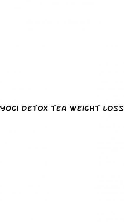 yogi detox tea weight loss