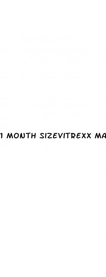 1 month sizevitrexx male enhancement supplement stores