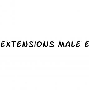 extensions male enhancement pills