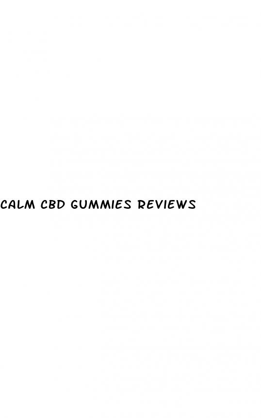 calm cbd gummies reviews