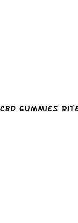 cbd gummies rite aid