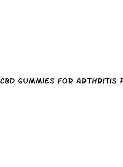 cbd gummies for arthritis pain amazon