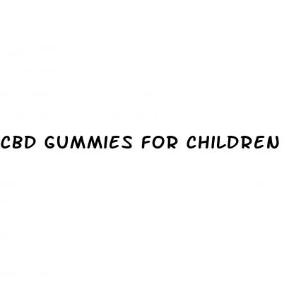 cbd gummies for children