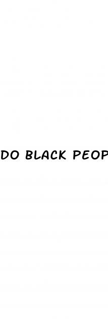 do black people have bigger penis