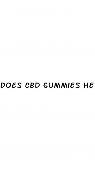 does cbd gummies help with erectile