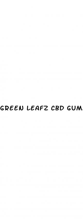 green leafz cbd gummies price
