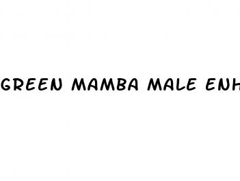 green mamba male enhancement pills