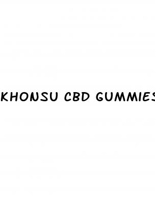 khonsu cbd gummies for ed