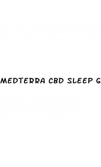 medterra cbd sleep gummies