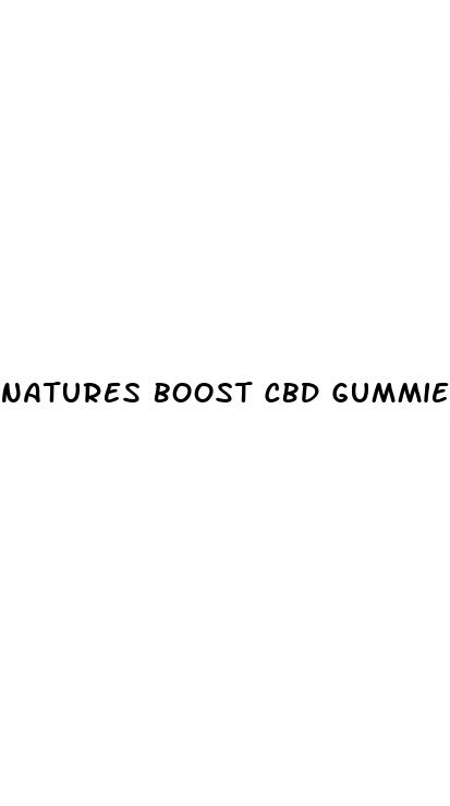 natures boost cbd gummies amazon