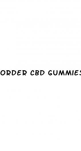 order cbd gummies for anxiety
