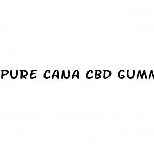 pure cana cbd gummies