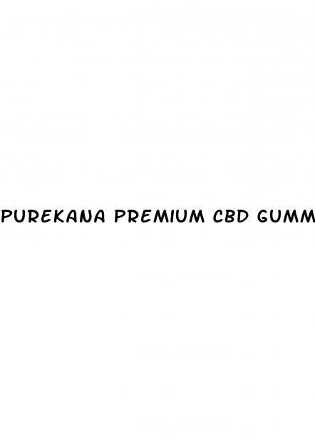 purekana premium cbd gummies reviews