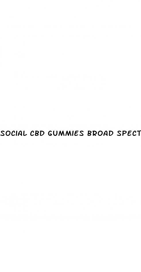 social cbd gummies broad spectrum red raspberry