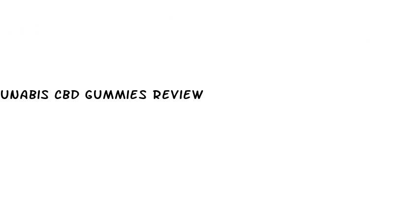 unabis cbd gummies review