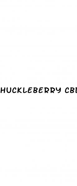 huckleberry cbd gummies