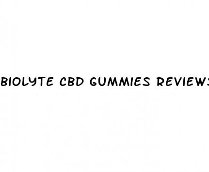 biolyte cbd gummies reviews