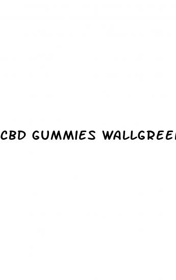 cbd gummies wallgreens