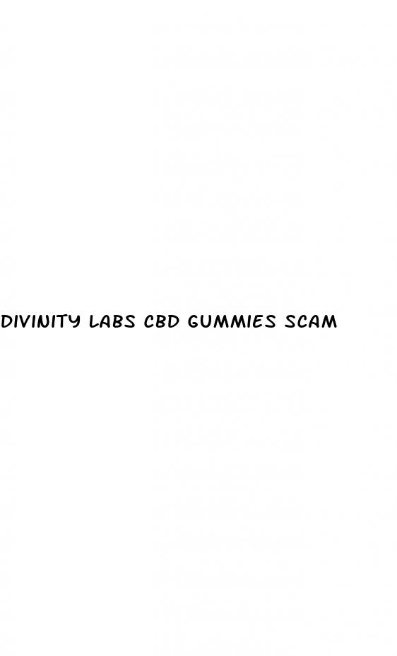 divinity labs cbd gummies scam