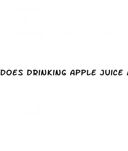 does drinking apple juice make your dick bigger
