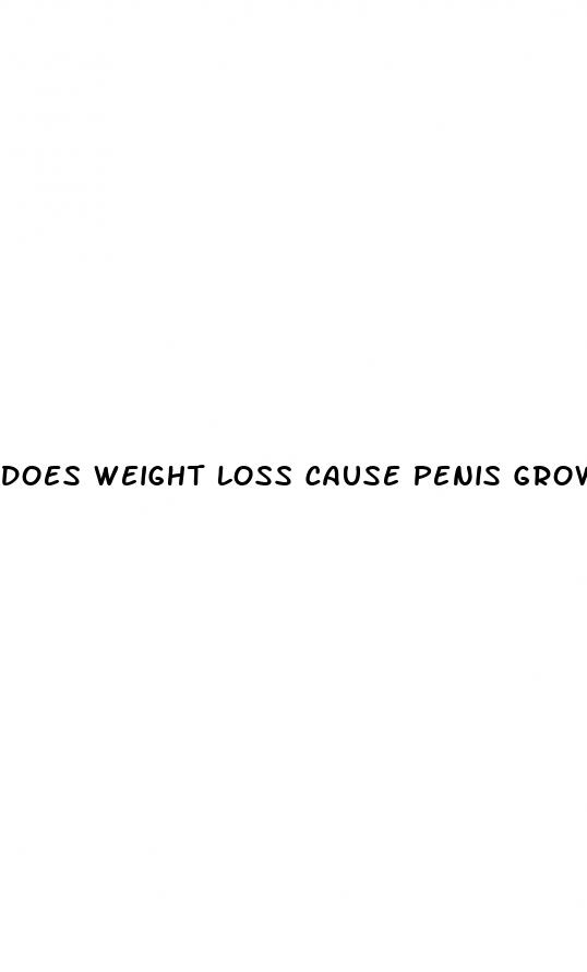 does weight loss cause penis growth