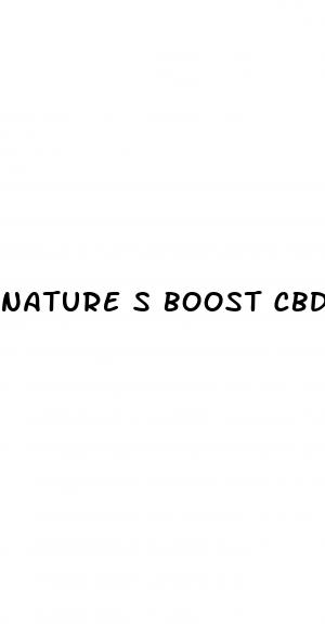 nature s boost cbd gummies for erectile dysfunction