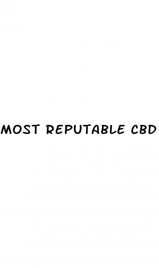 most reputable cbd gummies