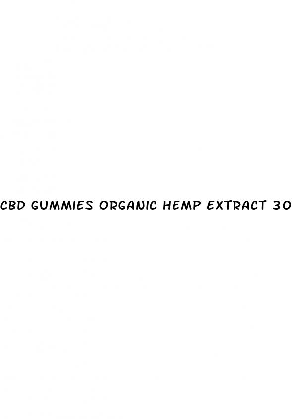 cbd gummies organic hemp extract 300 mg