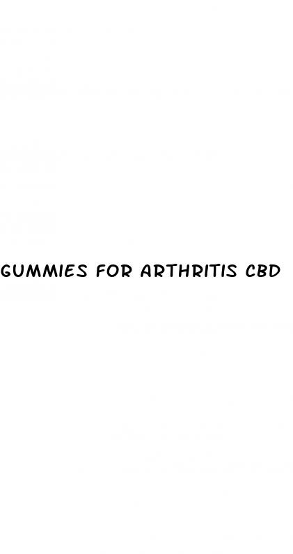 gummies for arthritis cbd