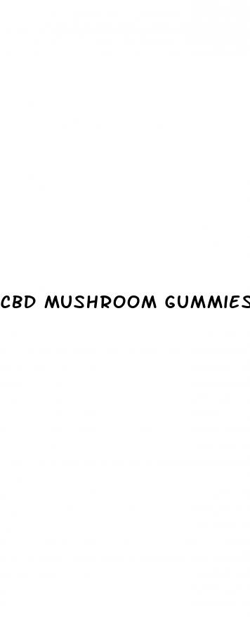 cbd mushroom gummies