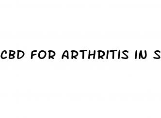 cbd for arthritis in seniors gummies