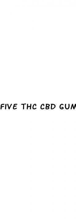 five thc cbd gummies