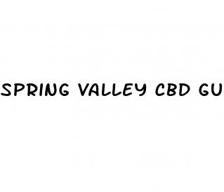 spring valley cbd gummies for sale