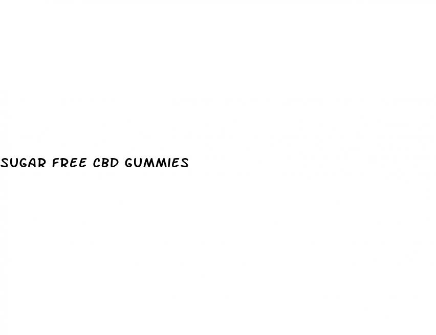 sugar free cbd gummies