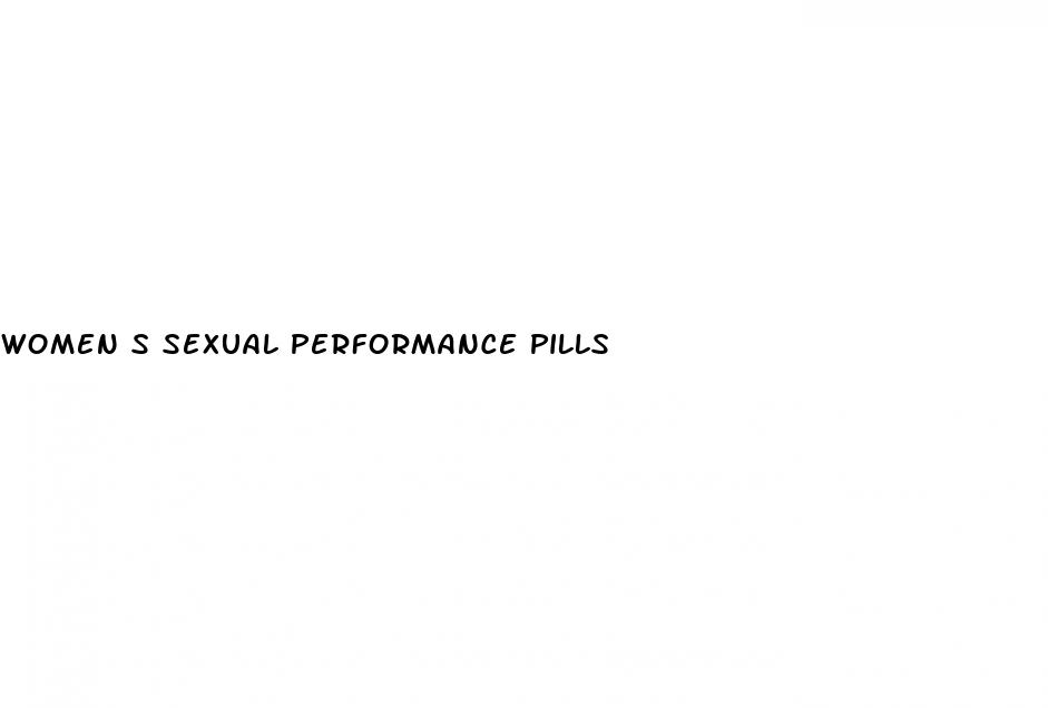 women s sexual performance pills