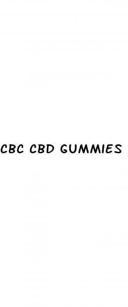 cbc cbd gummies
