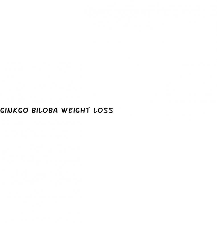 ginkgo biloba weight loss