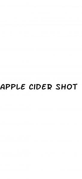 apple cider shot