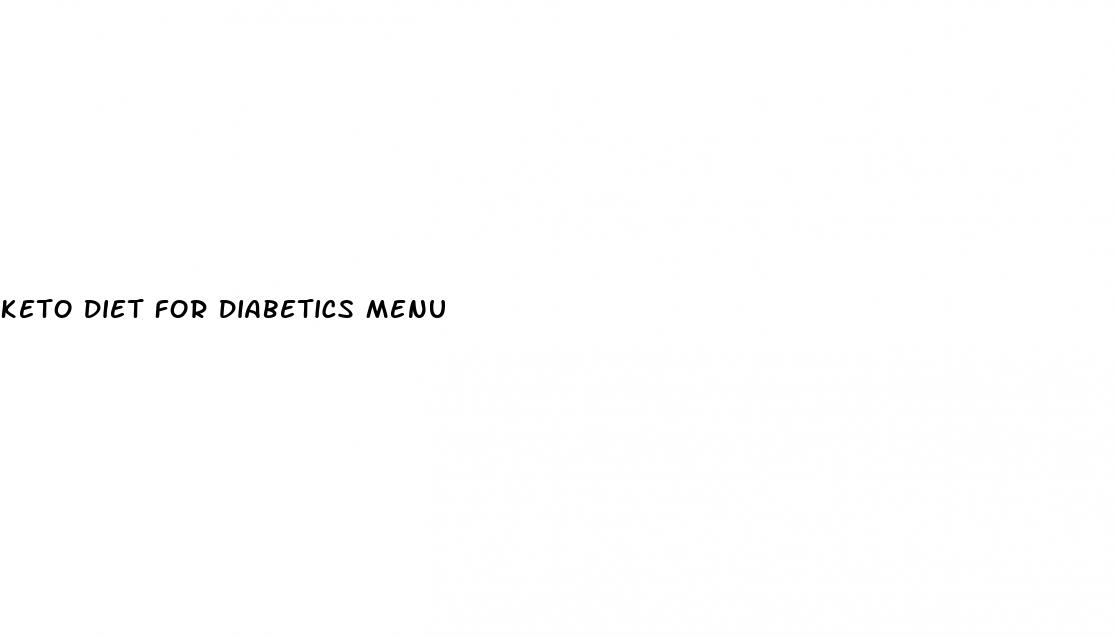 keto diet for diabetics menu
