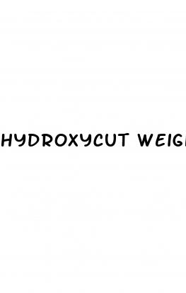 hydroxycut weight loss