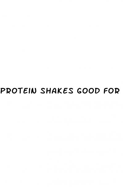 protein shakes good for weight loss
