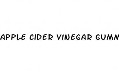 apple cider vinegar gummies work