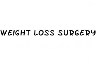 weight loss surgery diet without the surgery