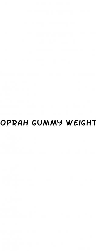 oprah gummy weight loss reviews
