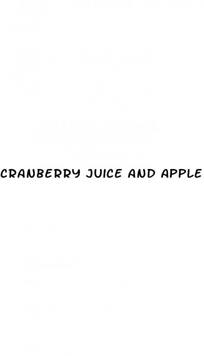 cranberry juice and apple cider vinegar side effects