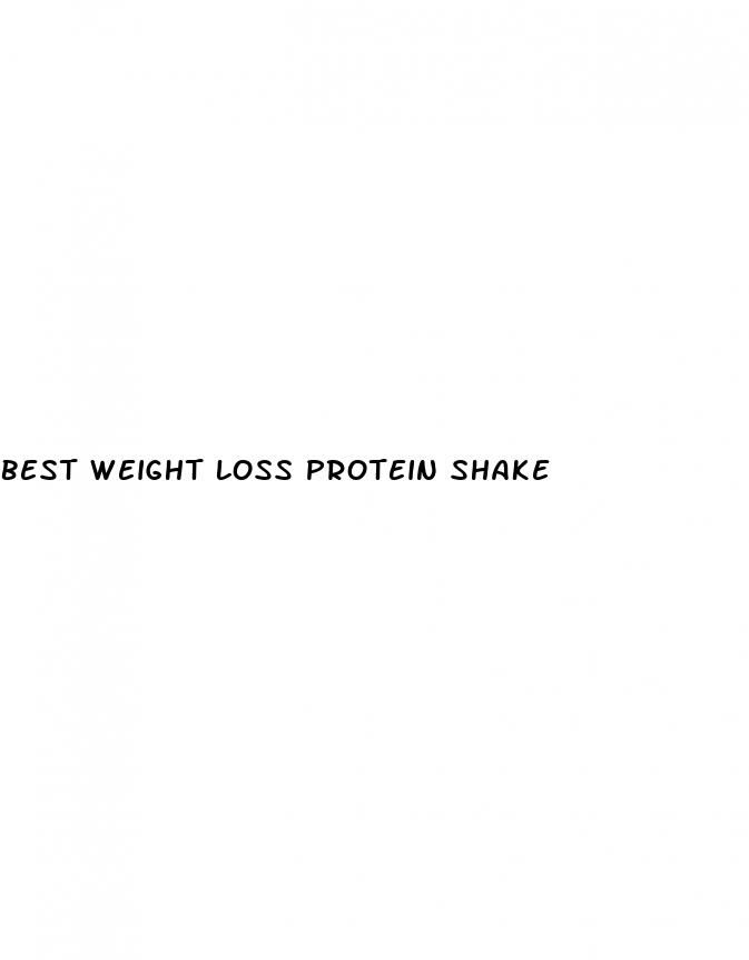 best weight loss protein shake
