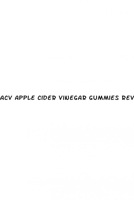 acv apple cider vinegar gummies reviews